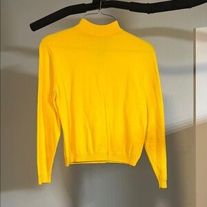 1950’s Yellow Women's Sweater by Lady Manhattan of New York